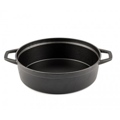 Plitki litoželezni lonec Hosse, Black Onyx, Ф28 - Primerjava izdelkov