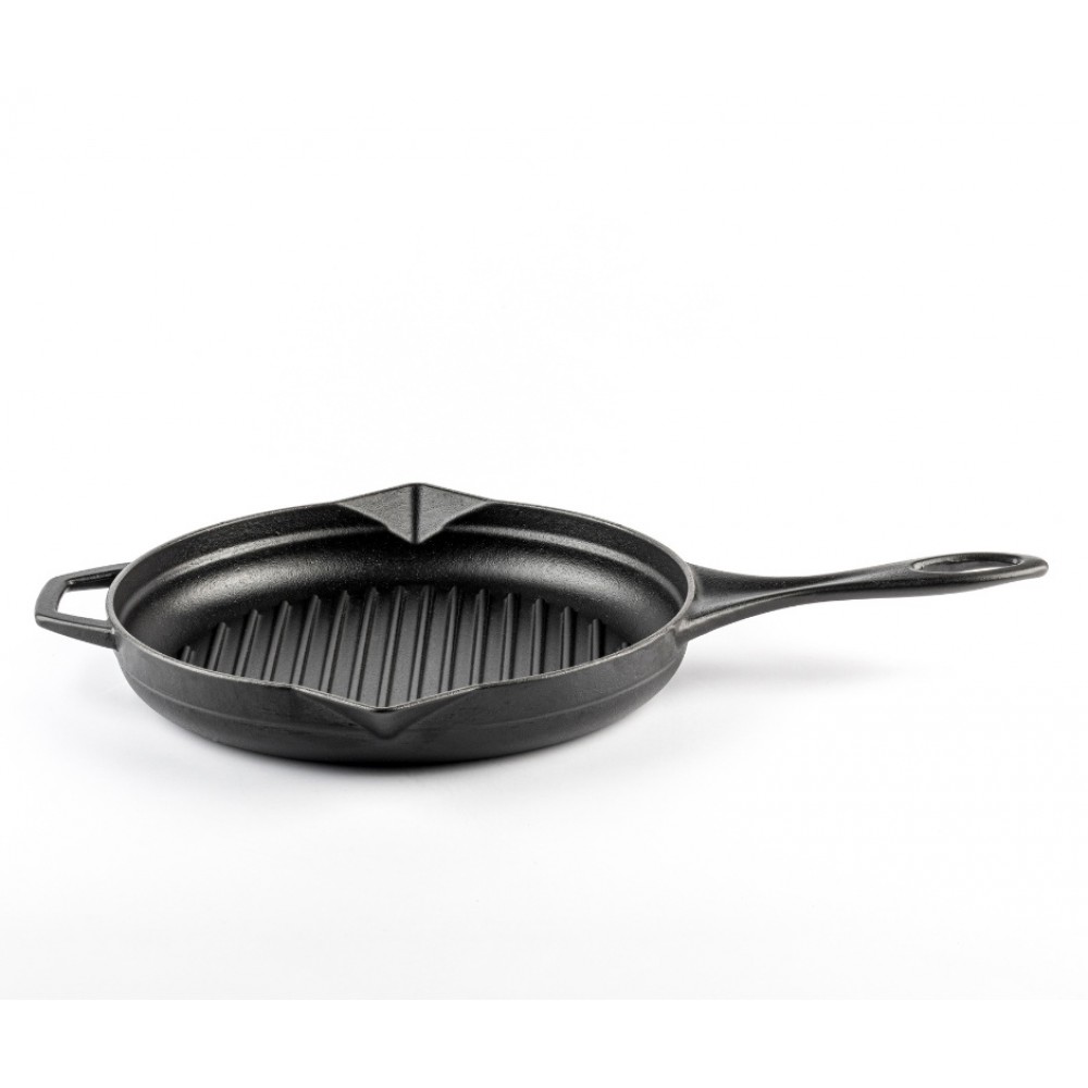 Emajlirana litoželezna žar ponev Hosse, Black Onyx, Ф24cm | Litoželezna žar ponev | Litoželezna ponev |