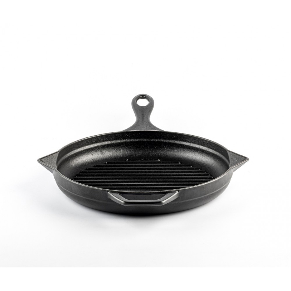 Emajlirana litoželezna žar ponev Hosse, Black Onyx, Ф24cm | Litoželezna žar ponev | Litoželezna ponev |