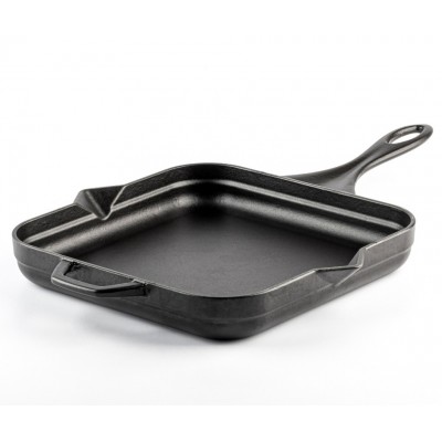 Emajlirana litoželezna ponev  Hosse, Black Onyx, 28x28cm - Litoželezna ponev