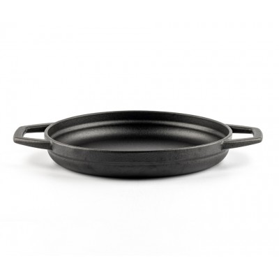 Emajlirana litoželezna ponev z dvema ročajema Hosse, Black Onyx, Ф22cm - Litoželezna ponev