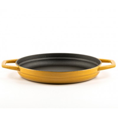 Emajlirana litoželezna ponev z dvema ročajema Hosse, Dijon, Ф22cm - Litoželezna ponev