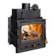 Kamin na drva Prity 2CM, 13,5 kW |  |  |