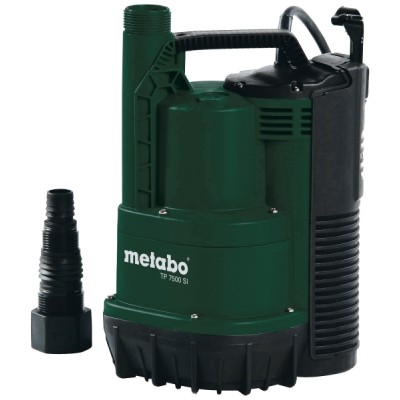 Potopna črpalka za čisto vodo METABO TP 7500, moč 300 W, pretok 7500 l/h, višina 6,5 m - Vodna črpalka