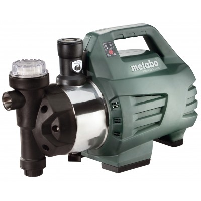 Hidrofor z elektronskim tlačnim stikalom METABO HWAI 4500 INOX, moč 1300 W, tlak 4,8 bara - Hidroforji za vodo