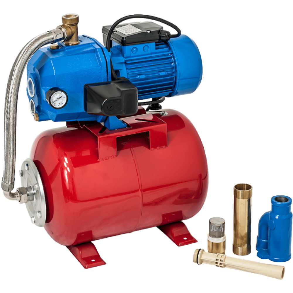 Injektorska hidroforska črpalka Gmax AUTOJET DP550 – pretok 1,5 m³/h, moč 0,75 kW, tlačna višina 60 m
