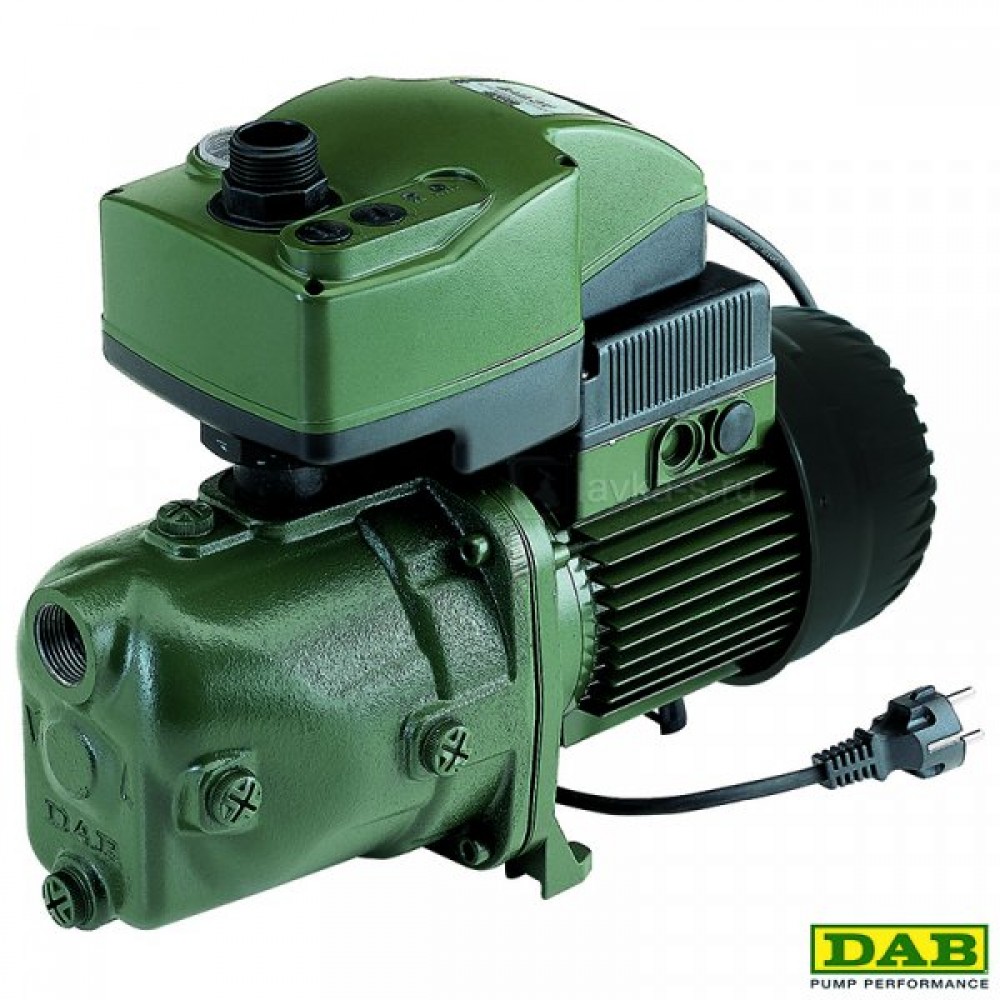 Hidrofor z elektronskim tlačnim stikalom DAB ACTIVE J 82 M, višina 47 m, pretok 3,6 m³/h, moč 850 W | Električna vodna črpalka | Vodna črpalka |