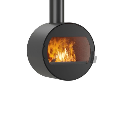 Peč na drva Velmora Fire ATS ROUND WALL, 10.2kW - Velmora Fire