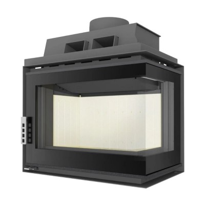 Kaminski vložek / Vgradni kamin UNIFLAM 600 DURO S z dovodom zraka, desna stran, 11 kW - Uniflam