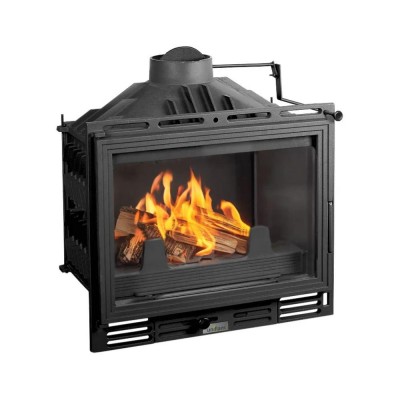 Kaminski vložek / Vgradni kamin UNIFLAM 600 ECO z loputo, 8kW - Uniflam