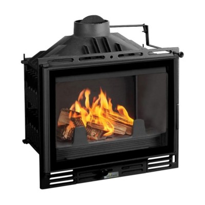 Kaminski vložek / Vgradni kamin UNIFLAM 600 PLUS ECO z loputo, 8 kW - Uniflam