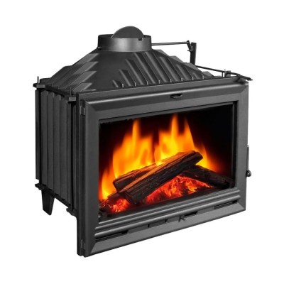 Kaminski vložek / Vgradni kamin UNIFLAM 700 OPTION ECO z loputo, 10kW - Uniflam