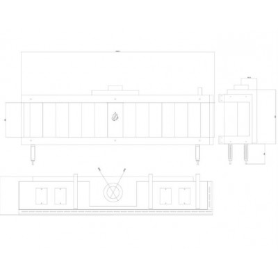 Plinski kamin Balkan Energy GAS CORNER 200, 17kW - Plinski kamini