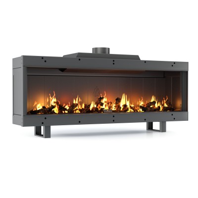 Plinski kamin Balkan Energy GAS STRAIGHT 150, 13kW - Plinski kamini