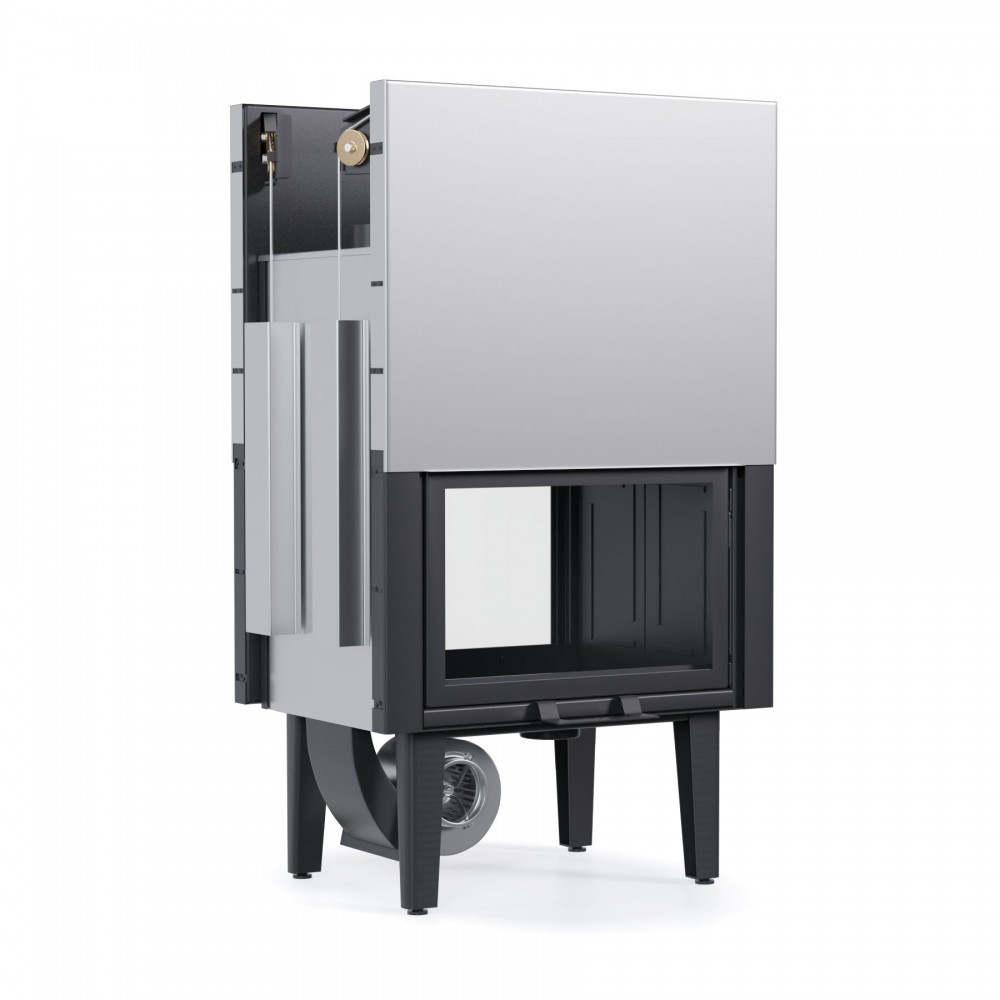 Kaminski vložek / Vgradni kamin Balkan Energy ATS TUNNEL AIR 800, z zračnimi kanali, 16.1kW | Kaminski vložki / Vgradni kamini | Kamini |