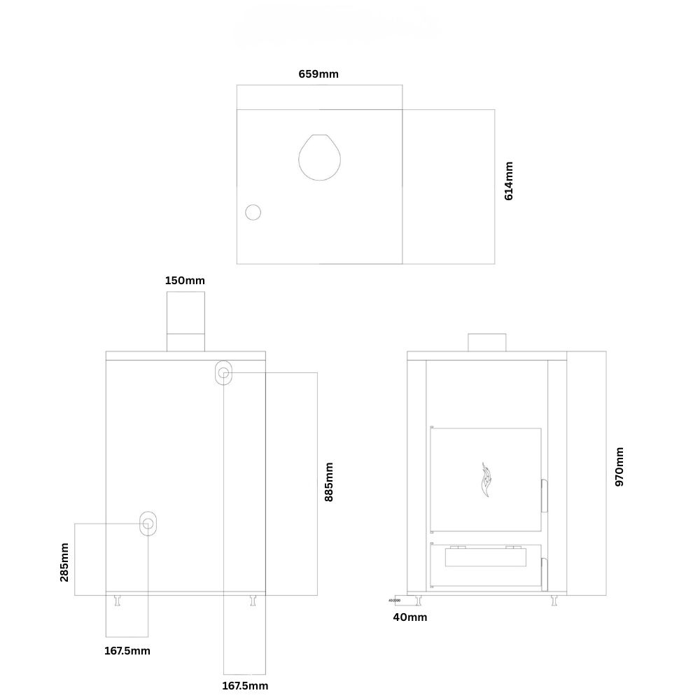 Kotel na drva / Centralna peč na drva Balkan Energy ATS HYDRO, 31 kW | Kotli na drva / Centralna peč na drva |  |