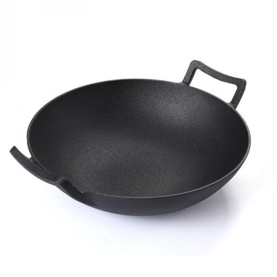 Litoželezna ponev wok, Ф31 - Ploščata litoželezna ponev