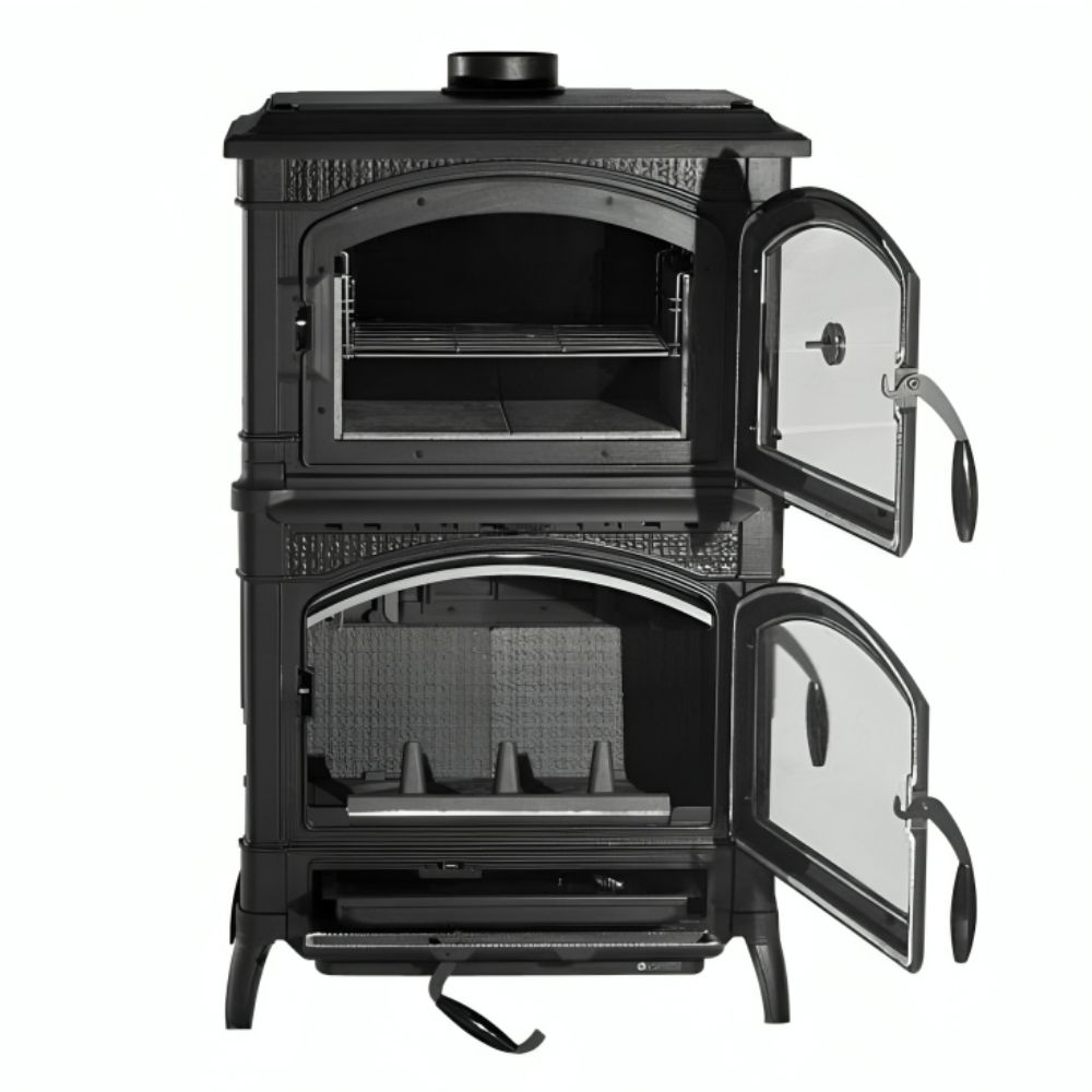 Italijanska litoželezna peč na drva s pečico La Nordica Isotta Forno, 9.7kW | Peči na drva s pečico | Peči na drva |