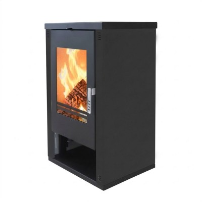 Peč na drva Verso Lheia Črna, 7.5 kW - Verso