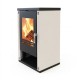 Peč na drva Verso Lheia Ivory, 7.5 kW | Toplozračne peči na drva | Peči na drva |