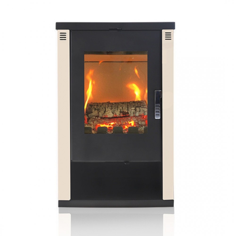 Peč na drva Verso Lheia Ivory, 7.5 kW | Toplozračne peči na drva | Peči na drva |