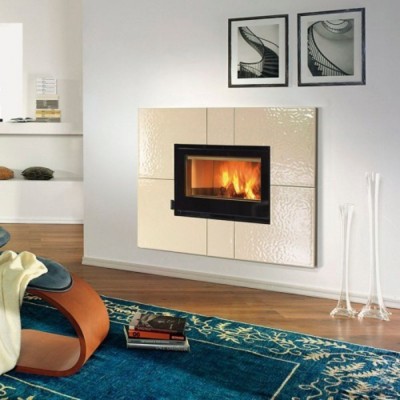 Italijanski litoželezan kaminski vložek / vgradni kamin La Nordica 80 crystal Evo, 7.4kW - La Nordica