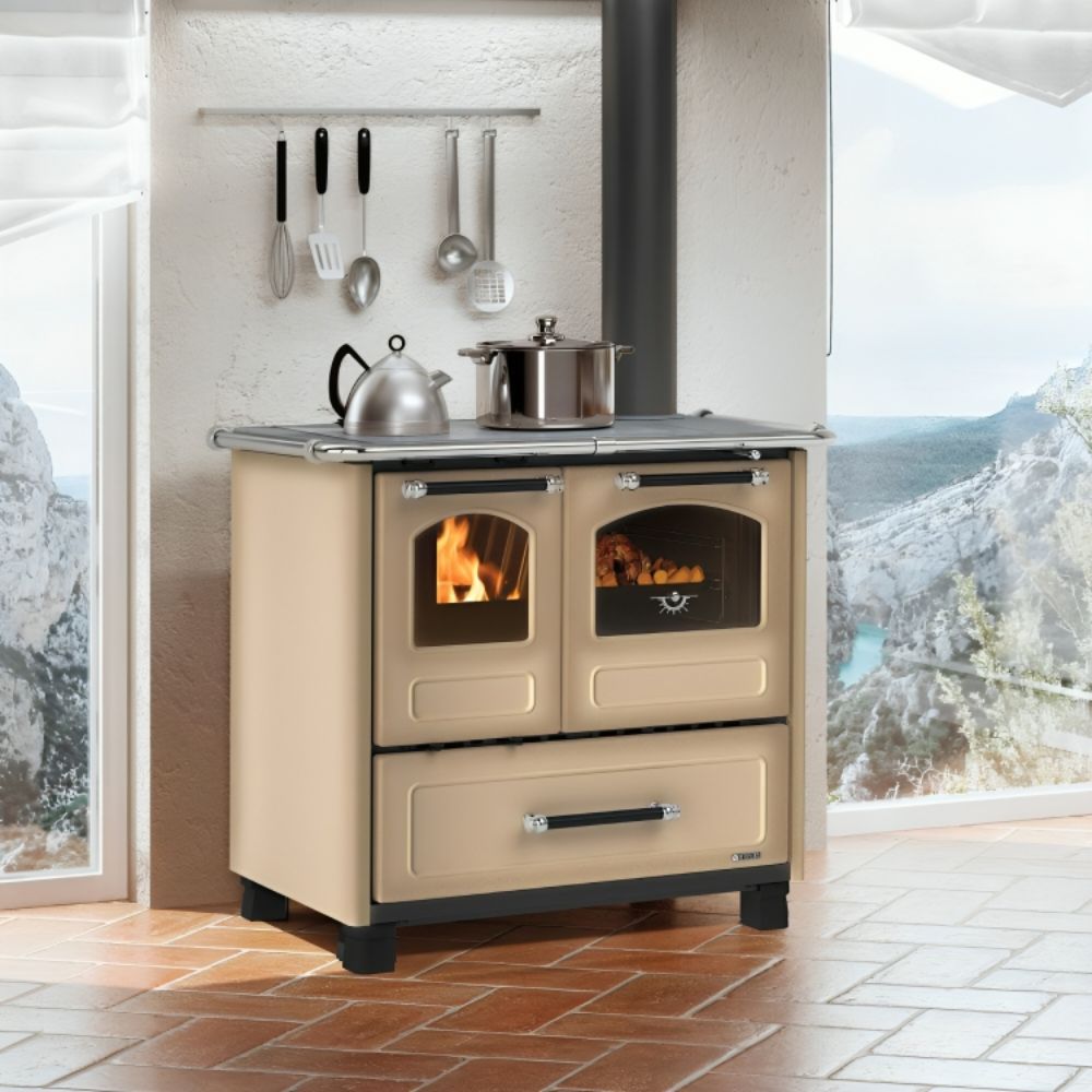 Italijanski štedilnik na drva La Nordica Family 4.5, rjava, 7.5kW | Štedilniki na drva |  |