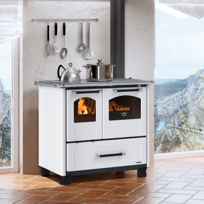 Italijanski štedilnik na drva La Nordica Family 4.5, bela, 7.5kW - La Nordica