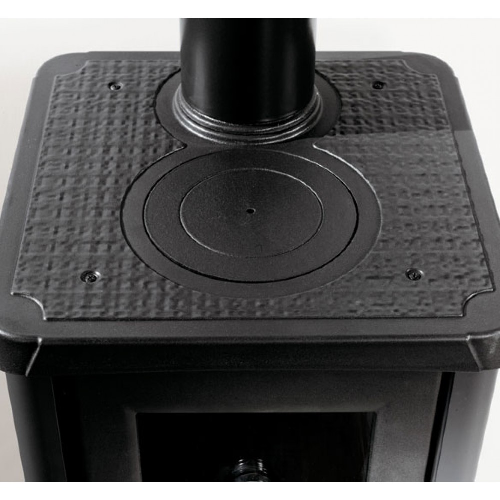 Italijanska peč na drva s pečico La Nordica Gemma Forno, rdeča, 7.3kW | Peči na drva s pečico | Peči na drva |