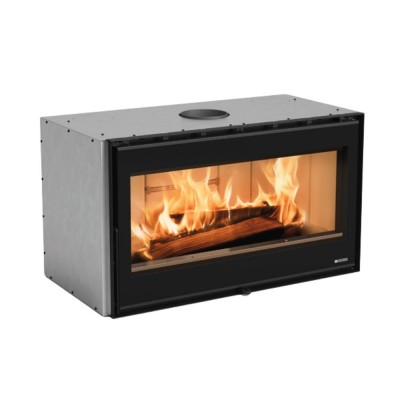 Italijanski litoželezan kaminski vložek / vgradni kamin La Nordica Inserto 100 Wide, 8.1kW - La Nordica
