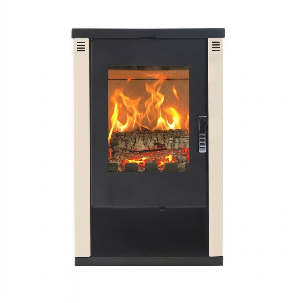 Peč na drva Verso Lheia Ivory, 7.5 kW | Toplozračne peči na drva | Peči na drva |