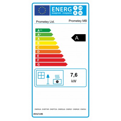 Peč na drva Prometey “Metal top”, 8kW - Primerjava izdelkov