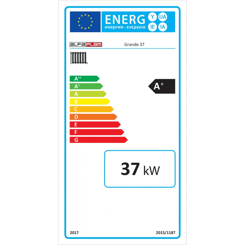 Kotel na pelete Alfa Plam Grande 37, 37kW | Kotli na pelete | Peleti |