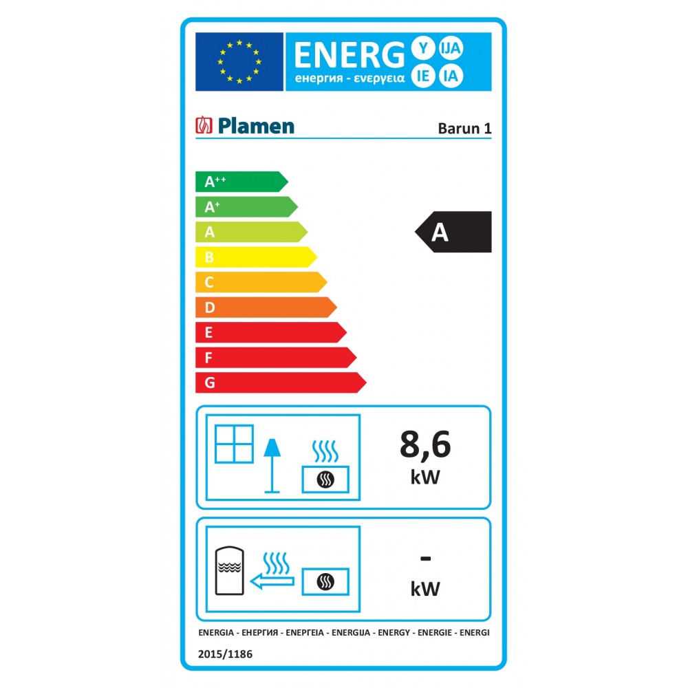 Kaminski vložek / Vgradni kamin Plamen Barun 1, Toplotna moč 8.6kw | Toplozračni kamini | Kamini |