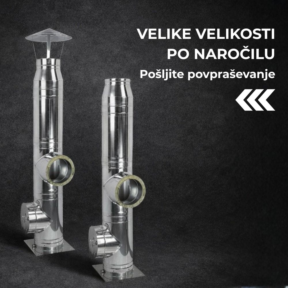 Dimniki velikih dimenzij po individualnem naročilu | Dimne cevi za peči na pelete | Dimniki |
