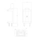 Plinski kamin Velmora Fire GAS STANDING PANORAMA, 3.9kW - 6.0kW | Plinski kamini | Kamini |