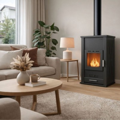 Toplovodni kamin na drva Velmora Fire ATS HYDRO črna, 33kW - Primerjava izdelkov