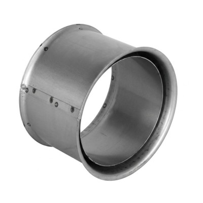 Dvojna rozeta za dimnik PARKANEX, jeklo, 115mm, Ø130, Debelina 2 mm - Dimniki