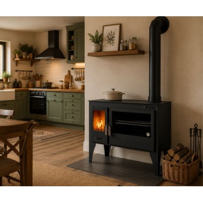 Štedilnik na drva Velmora Fire ATS ΜΑSΙΝΑ PLUS 500, 11.2kW - Štedilniki na drva
