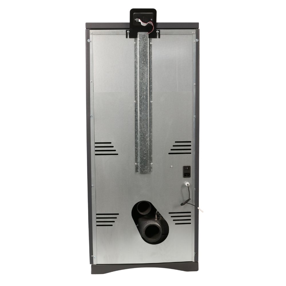 Peč na pelete Mytherm Angela TA 40 rdeča, 40kW | Toplozračne peči na pelete | Peči na pelete / Kamini na pelete |