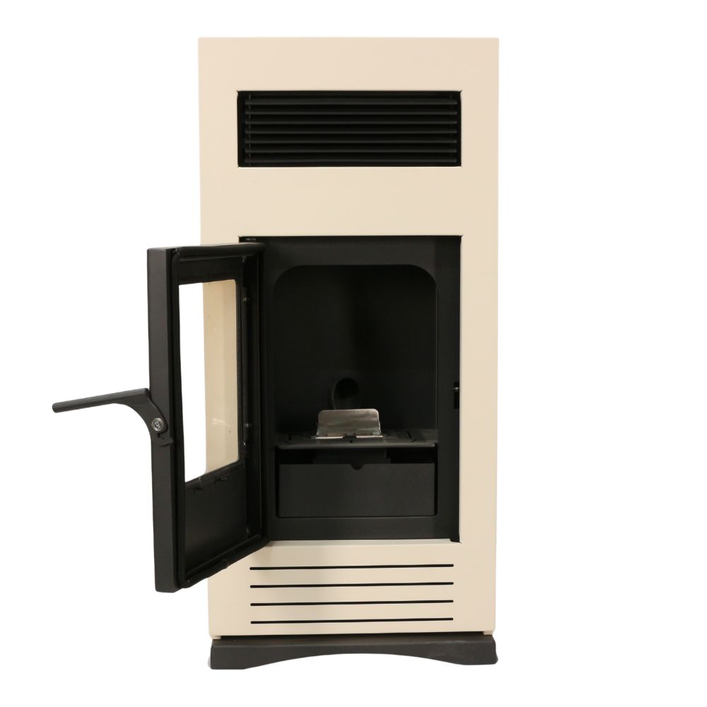 Peč na pelete Mytherm Angela TA 12 PRO bež, 12kW | Toplozračne peči na pelete | Peči na pelete / Kamini na pelete |