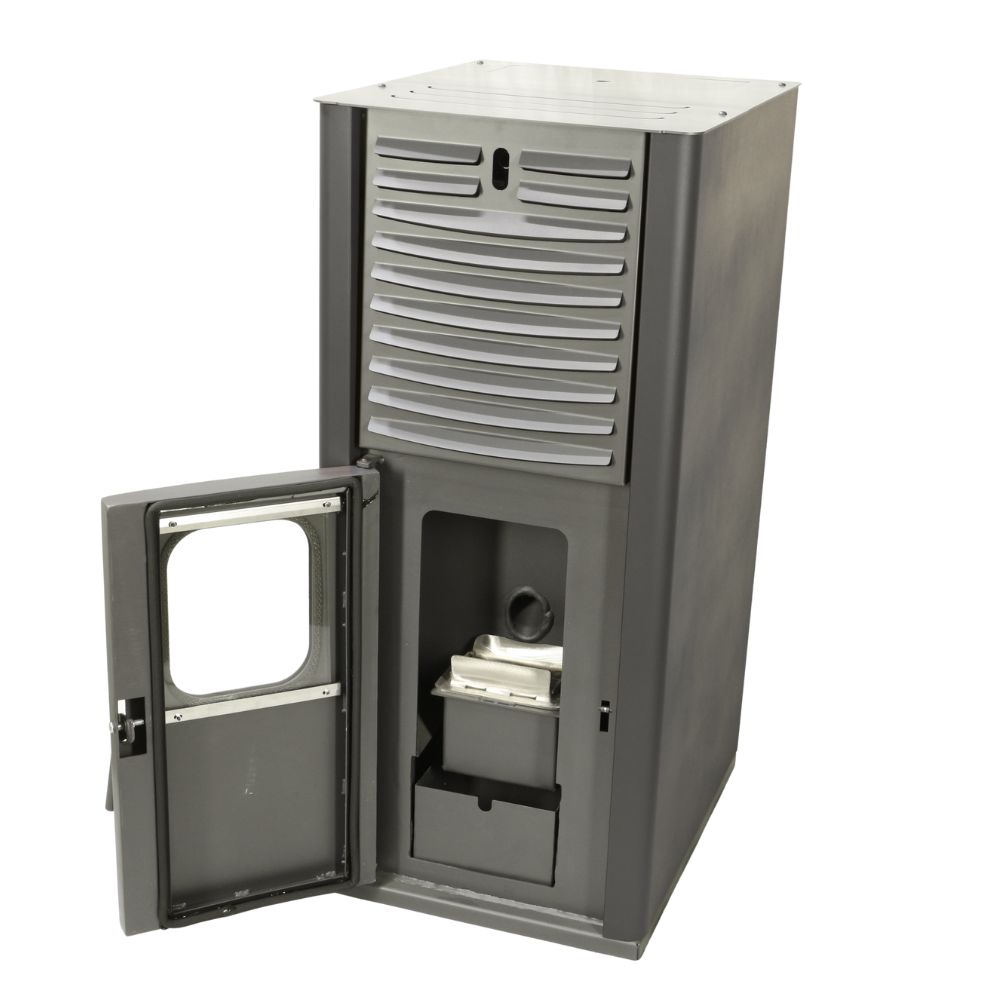 Peč na pelete za centralno Mytherm IOLI TS 18 siva, 18kW | Peči na pelete za centralno | Peči na pelete / Kamini na pelete |