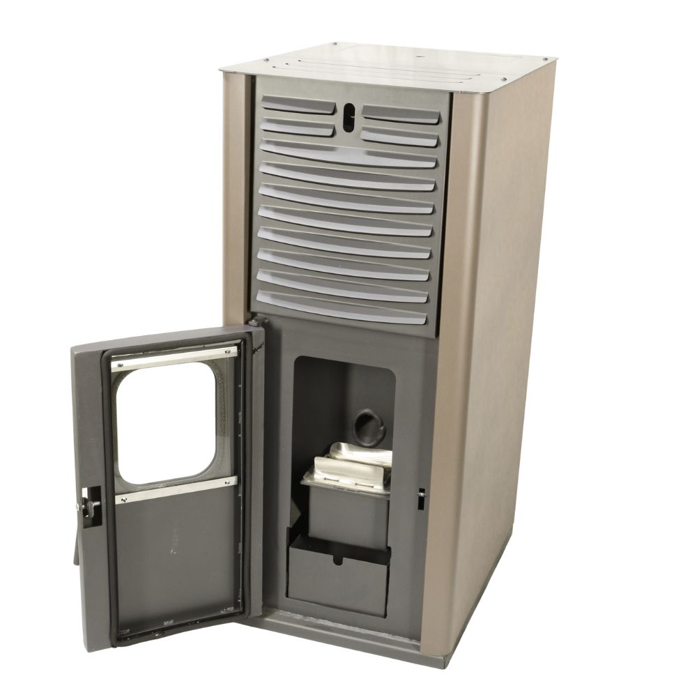 Peč na pelete za centralno Mytherm IOLI TSA 45 bež, z ventilatorjem, 48.5kW | Peči na pelete za centralno | Peči na pelete / Kamini na pelete |