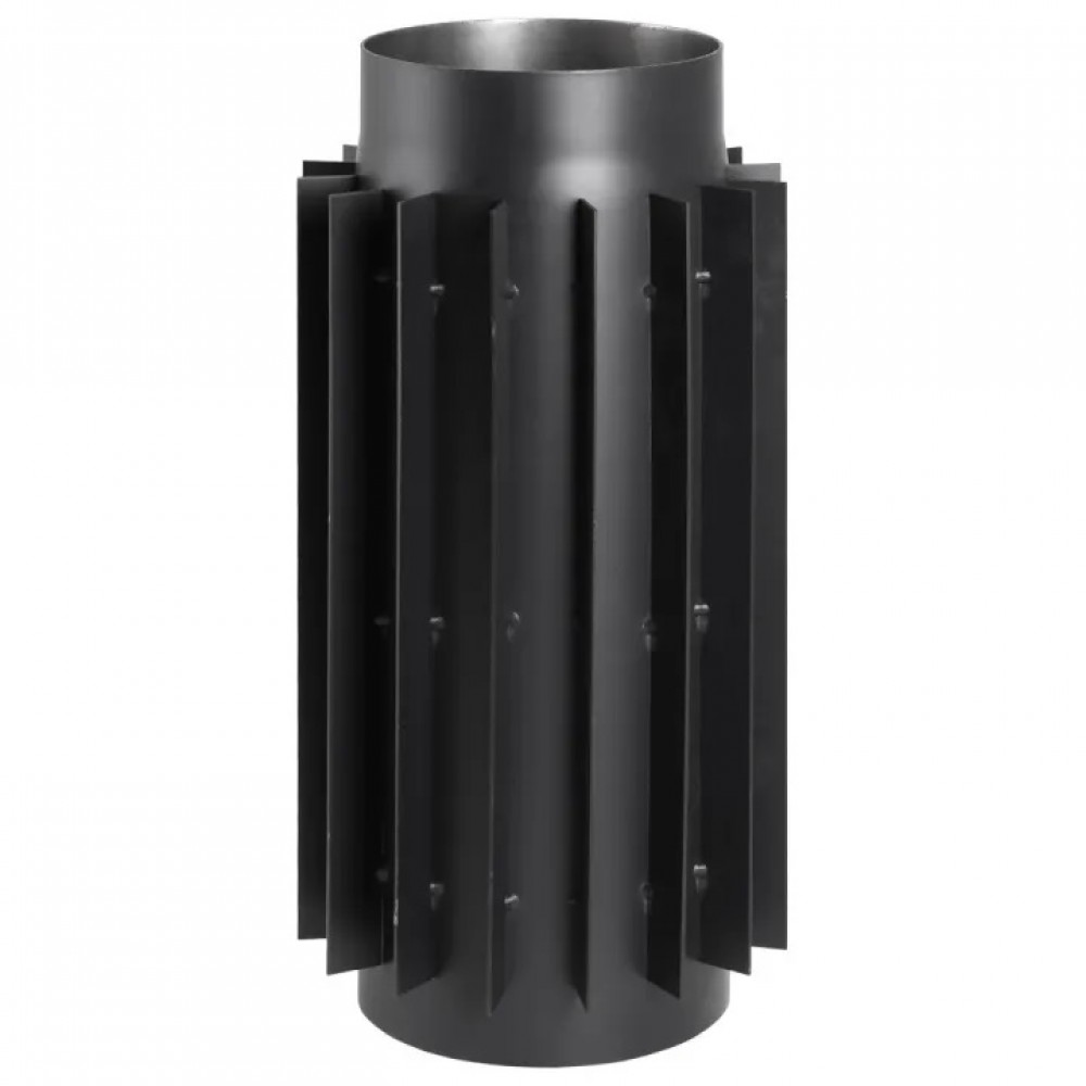 Radiator PARKANEX, jeklo, črna, Ø130, Debelina 2 mm | Cevi za peči | Dimniki |