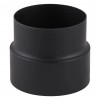 Prehod / Adapter za gibljivo dimovodno cev PARKANEX, jeklo, črna, Ø120-130, Debelina 2 mm