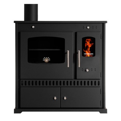 Štedilnik na drva Prometey Perfect Eco z levim dimnikom, 7kW - Prometey
