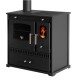 Štedilnik na drva Prometey Perfect Eco z levim dimnikom, 7kW |  |  |
