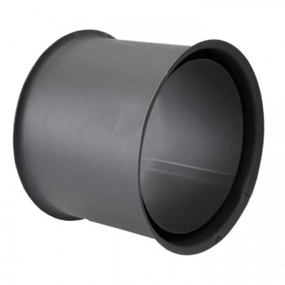 Dvojna rozeta za dimnik PARKANEX, jeklo, črna, 115mm, Ø150, Debelina 2 mm - Primerjava izdelkov