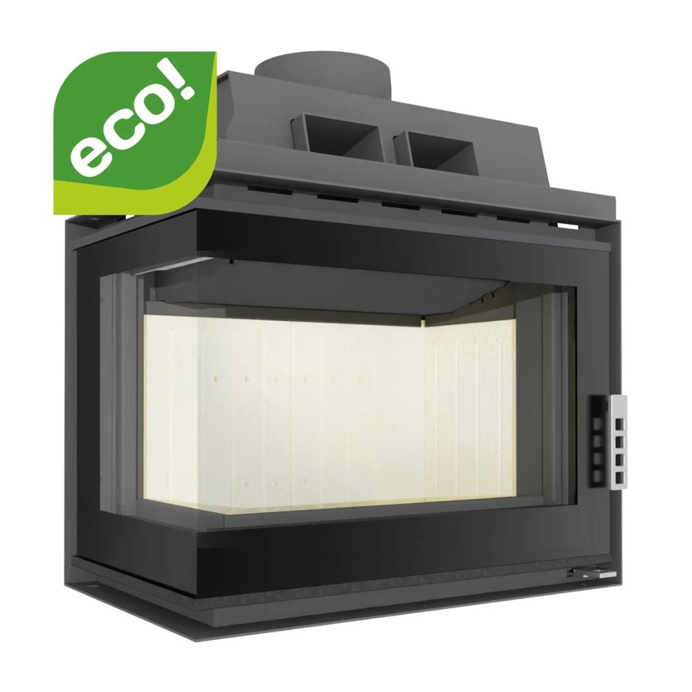 Kaminski vložek / Vgradni kamin UNIFLAM 600 DURO S z dovodom zraka, leva stran, 11 kW | Toplozračni kamini | Kamini |