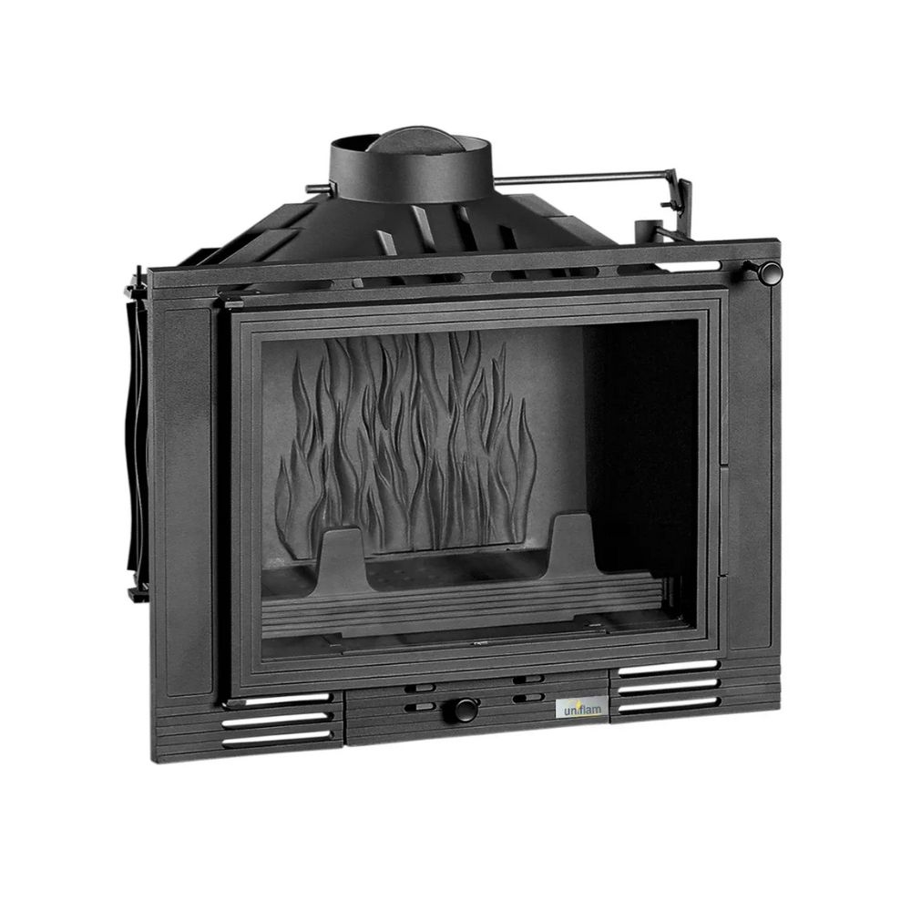 Kaminski vložek / Vgradni kamin UNIFLAM 700 ECO z loputo in dovodom zraka, 8kW | Toplozračni kamini | Kamini |
